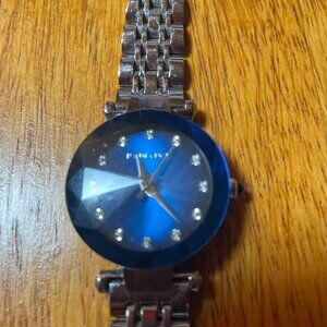Radiance by Absolute Blue Crystal Dial Watch